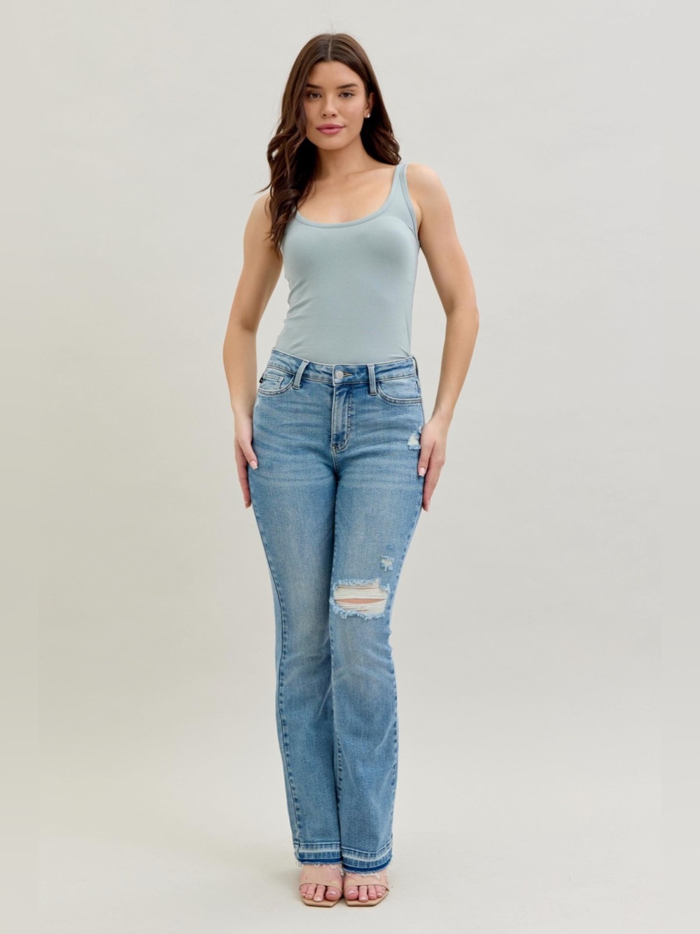 Judy Blue MR DESTROY & RELEASED HEM BOOTCUT